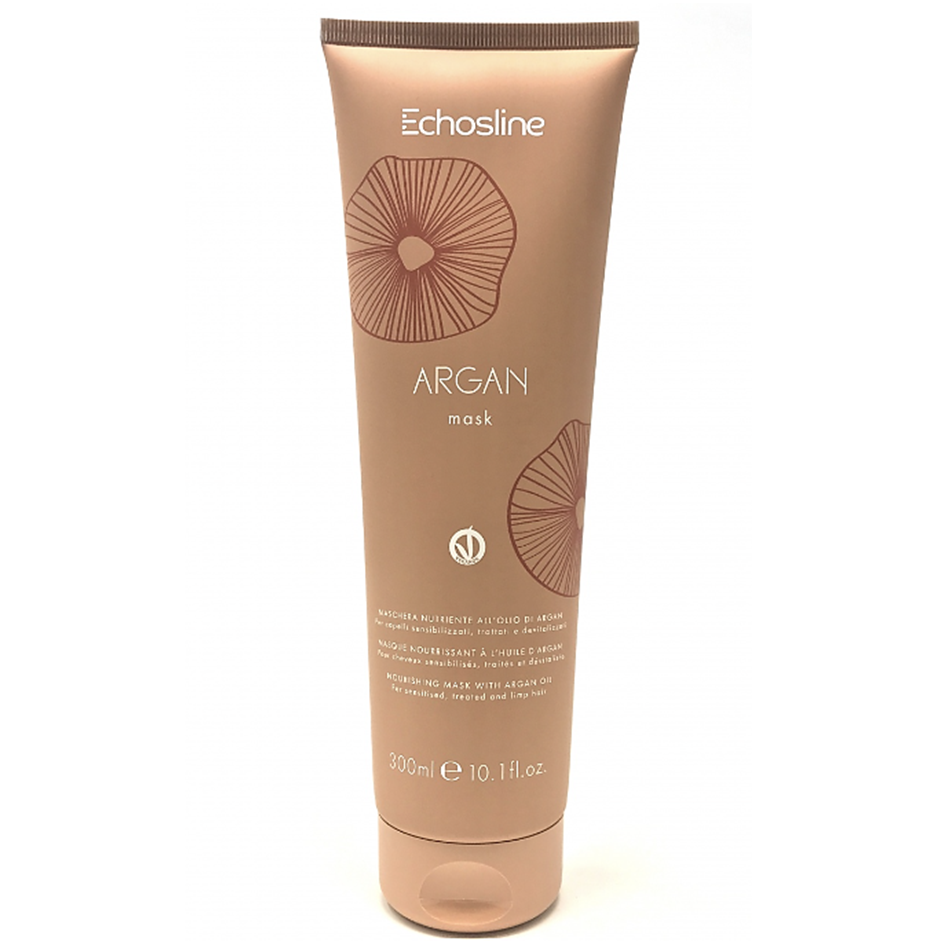 Echosline Argan Maschera Idratante Olio Di Argan Capelli Secchi 300Ml