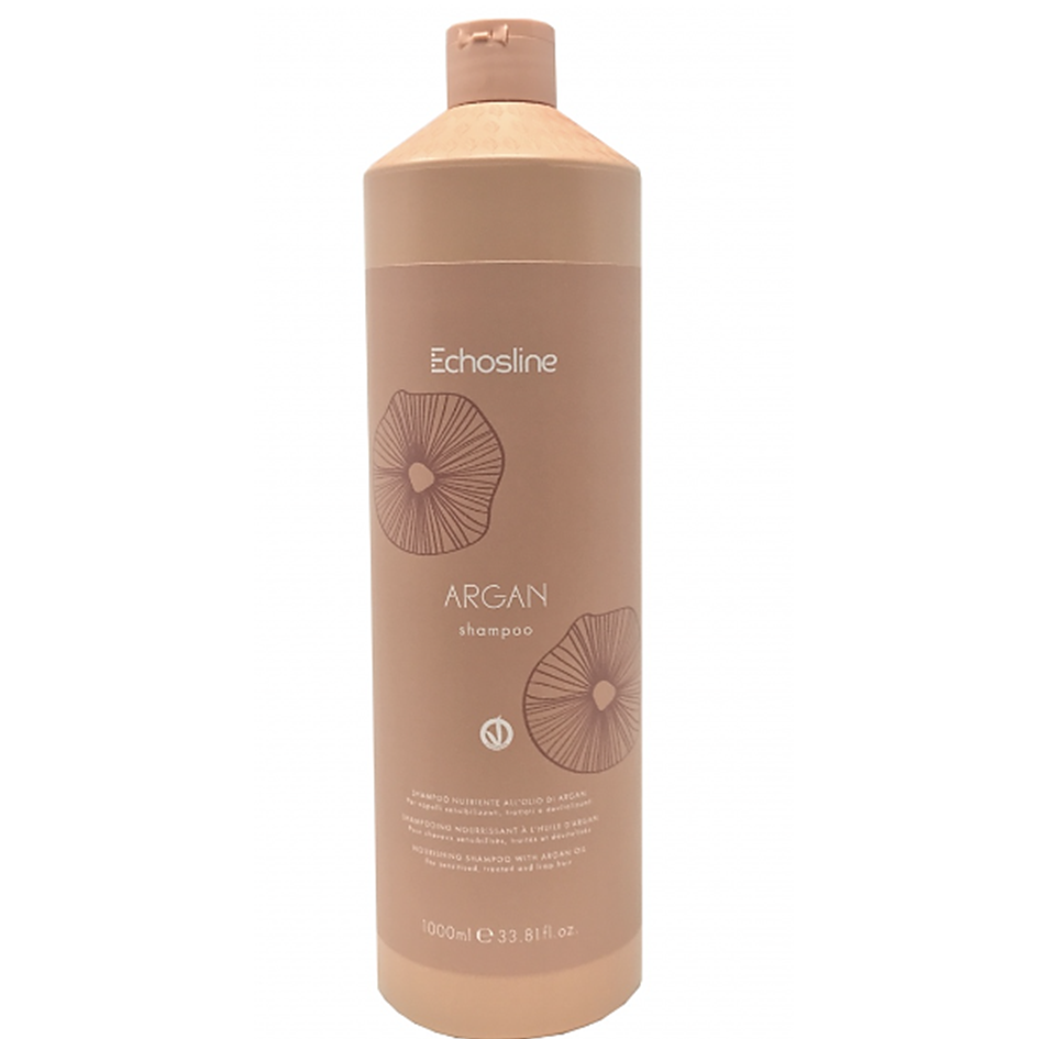 Echosline Argan Shampoo Idratante Olio Di Argan Capelli Secchi 1000Ml