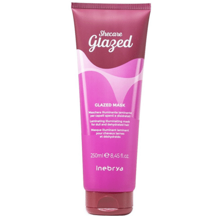 Inebrya Shecare Glazed Maschera Laminante Idratante Capelli Spenti E Disidratati - 250 ml/ gr