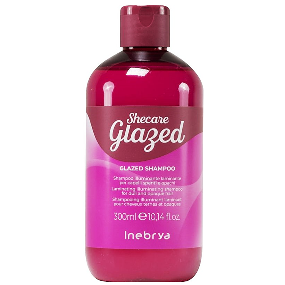 Inebrya Shecare Glazed Shampoo Laminante Idratante Capelli Spenti E Secchi - 300 ml/gr