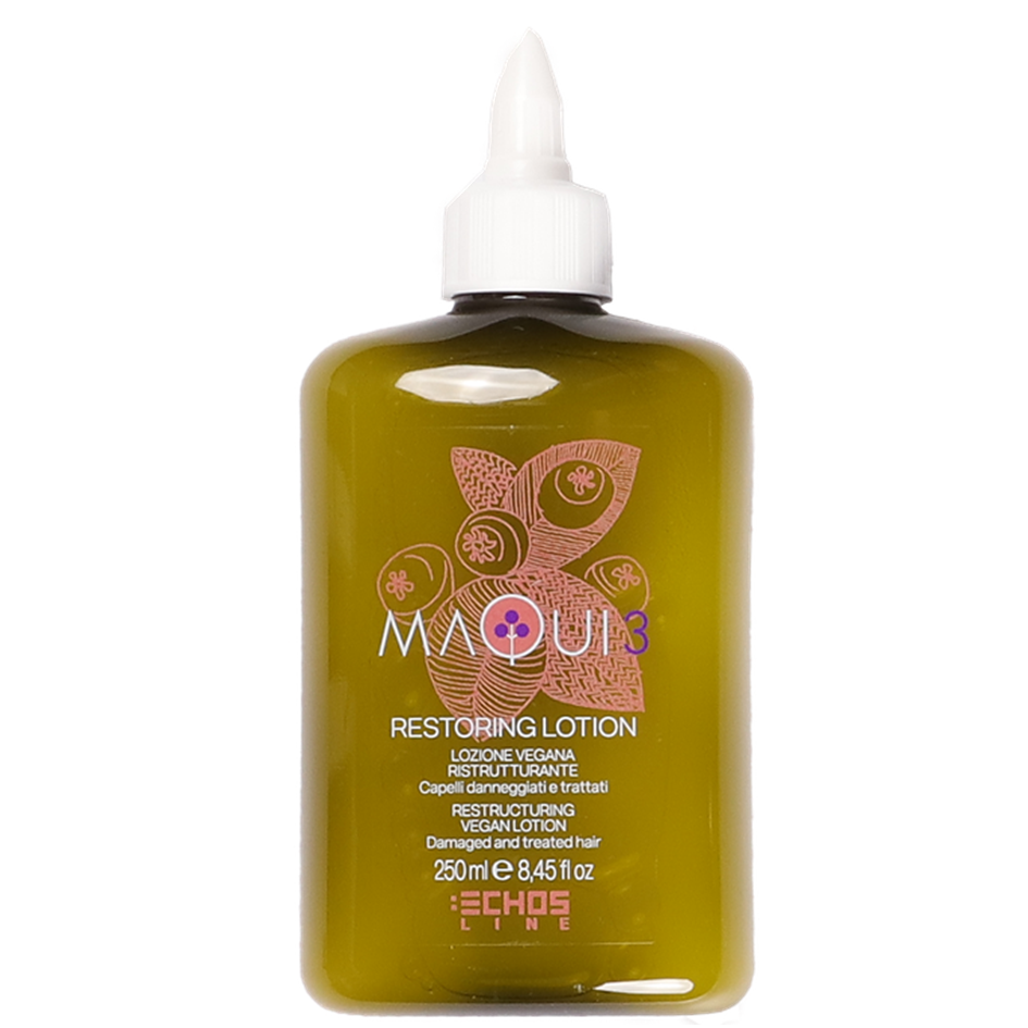 Lozione-Vegana-Ristrutturante-250Ml.png Echosline maqui lozione vegana ristrutturante capelli danneggiati 250ml - immagine 1