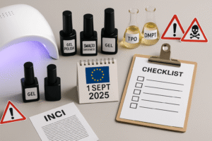 Gel e smalto semipermanente: sostanze vietate UE 2025