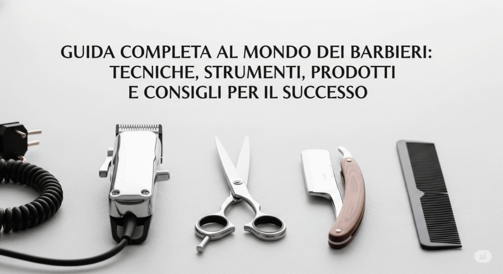 Guida Completa al Mondo dei Barbieri: Tecniche, Strumenti, Prodotti e Consigli per il Successo
