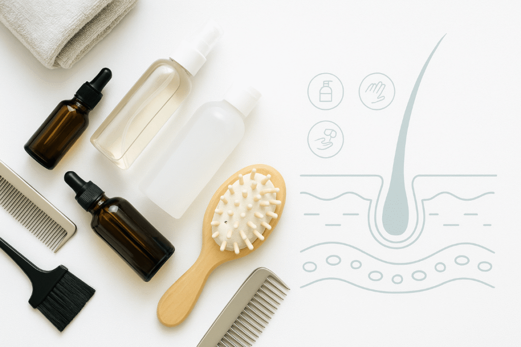 linea tricologica guida