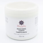 Beautiqline – Maschera Corpo Fango Tonificante Con Argilla Verde, Luppolo, Salvia E Menta 500 Ml + Kit Applicazione