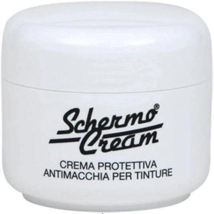 Schermo Cream 200 ml – crema barriera antimacchia per tintura capelli.
