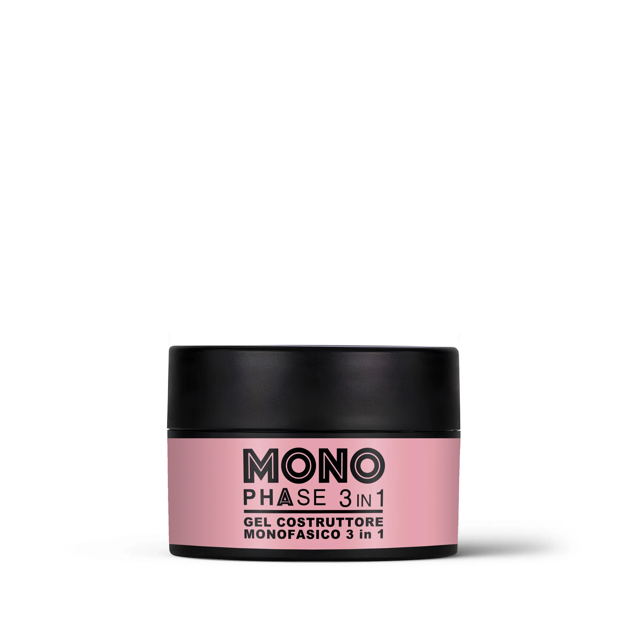 Mono-Phase-3-In-1-Gel-Costruttore-30-Ml-Clear-Pink Mono phase 3 in 1 – builder gel monofasico led & uv – clear pink -30ml - immagine 1