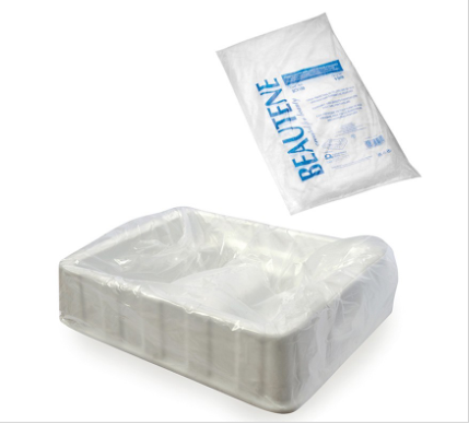 Beautene coprivaschetta con elastico in PE-HD 100 pezzi per manicure e pedicure