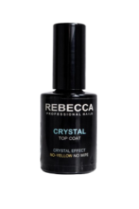 rebecca crystal top coat crystal effect no yellow no wipe ch0440